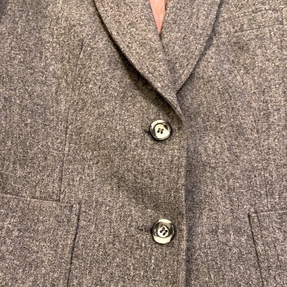 Evan Picone Wool Blazer Union Made USA Saks Fifth Avenue Vintage Size 8 - Picture 4 of 9